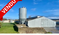 Exploitation agricole à vendre Bâtiment agricole vu de l'extérieur
