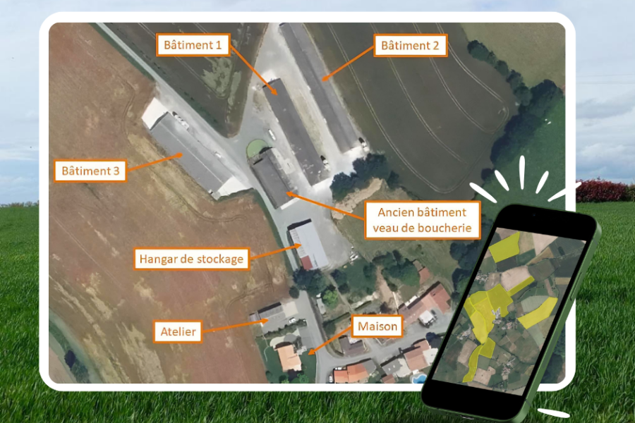Vente de trois bâtiments avicole en Vendée