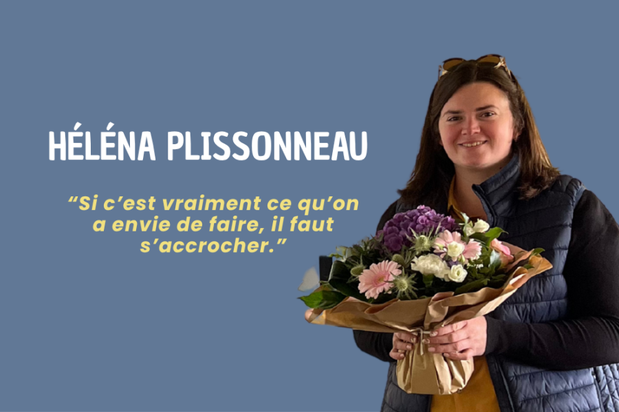 Héléna Plissonneau éleveuse de lapins