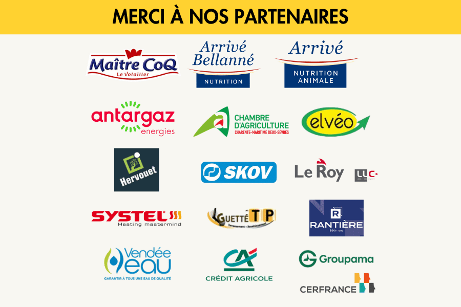 Partenaires portes ouvertes élevages avicole