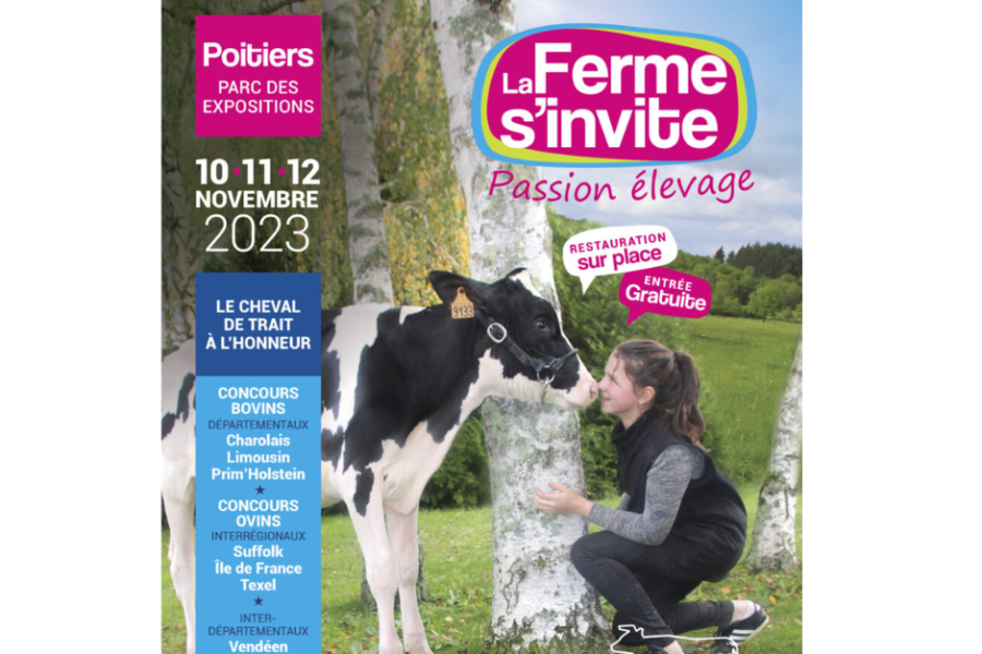 Affiche de la ferme s'invite de Poitiers