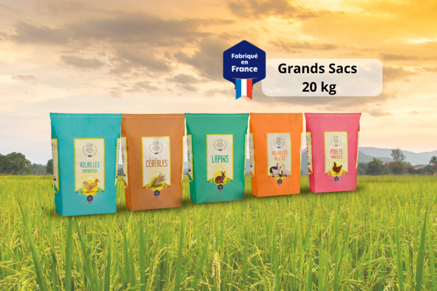 Sac de 20kg de la Gammes Garden Basse-Cour