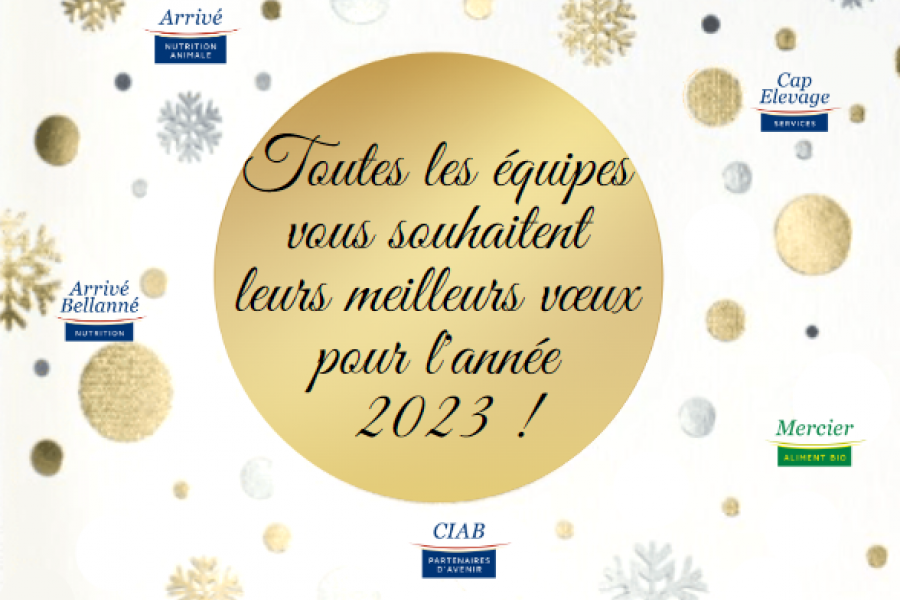Toutes les équipes vous souhaitent leurs meilleurs vœux