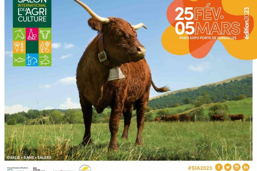 Affiche du salon de l'agriculture de Paris 2024