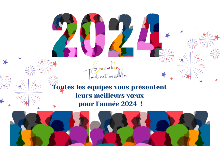 Carte de vœux de fin d'année